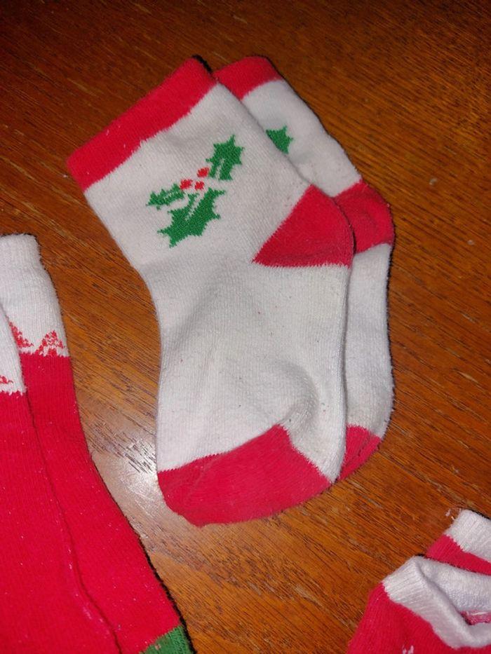 5 paires chaussettes Noël - photo numéro 4