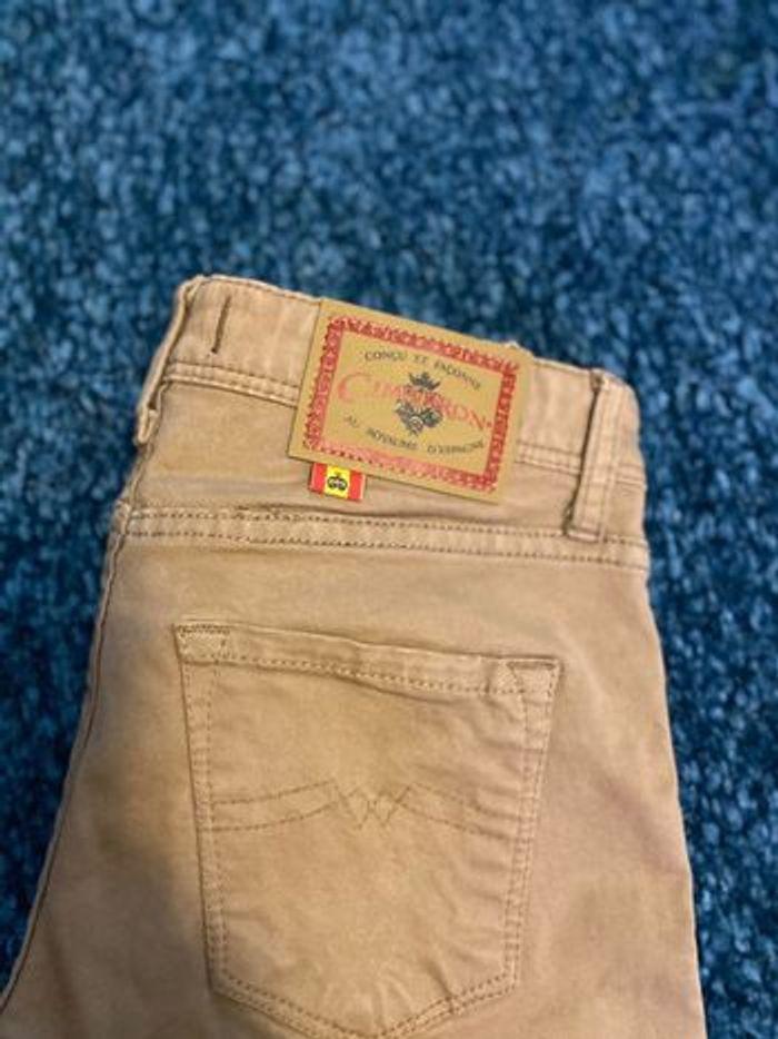 Pantalon slim Cimarron beige taille 24 - photo numéro 3