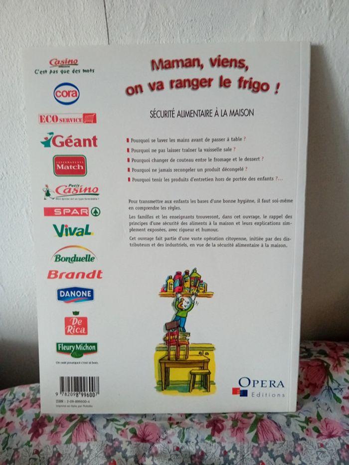 Livre maman viens on va ranger le frigo - photo numéro 2