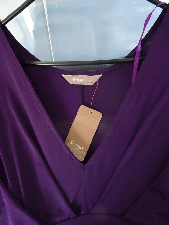 robe chic Aware violet taille 34 - photo numéro 3