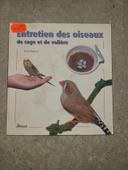 Livre entretien des oiseaux de cage et de volières