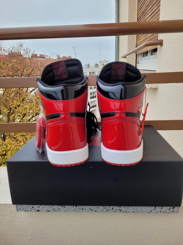 Air Jordan 1 High OG Patent Bred - photo numéro 6