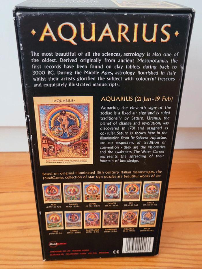 Puzzle Astrologie vintage aquarium 500 pièces - photo numéro 4