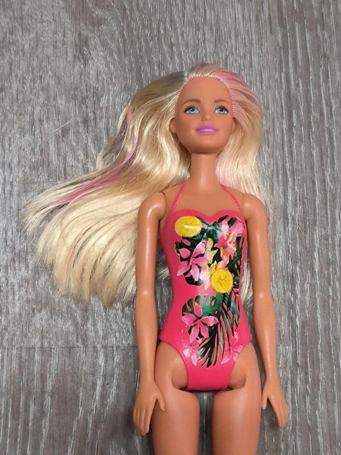 Mattel barbie plage poupée maillot de bain année 2015 - photo numéro 2