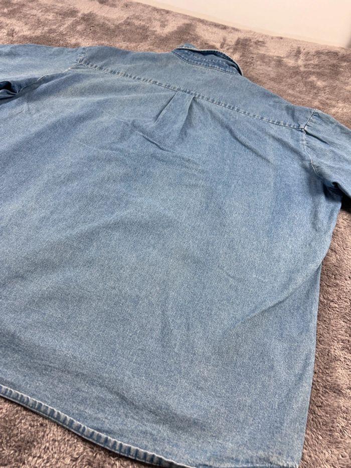 👕 Chemise en jean Homme Dickies Bleu Taille 4XL 👕 - photo numéro 16