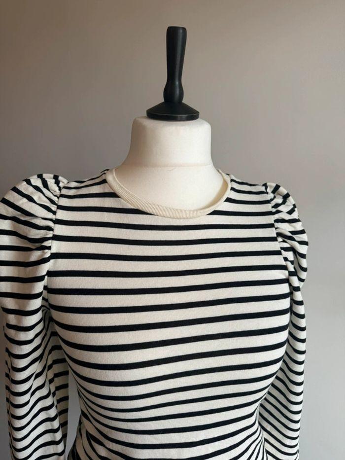 Pull marinière Zara Taille S - photo numéro 3