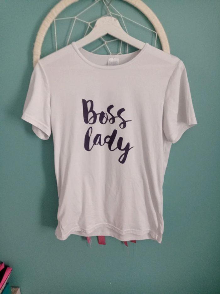 Tee-shirt boss lady - photo numéro 1