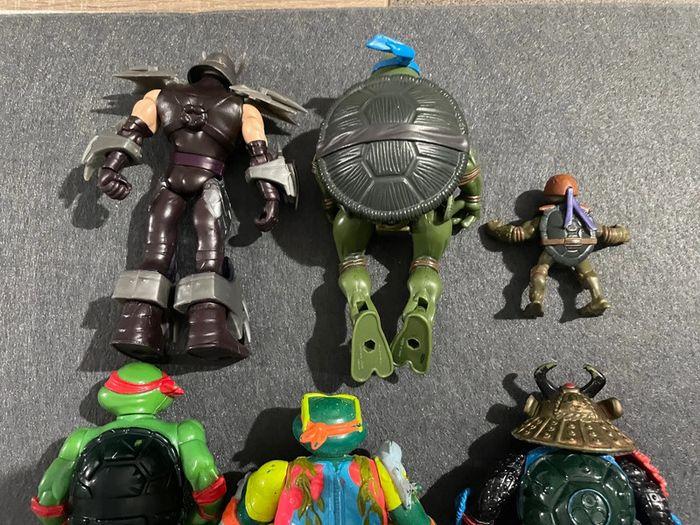 Lot 6 figurines Tortue Ninja Vintage - photo numéro 5