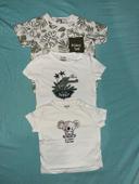 Lot de 3 t-shirts 6 mois