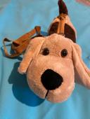 Doudou sac chien 30 cm de long