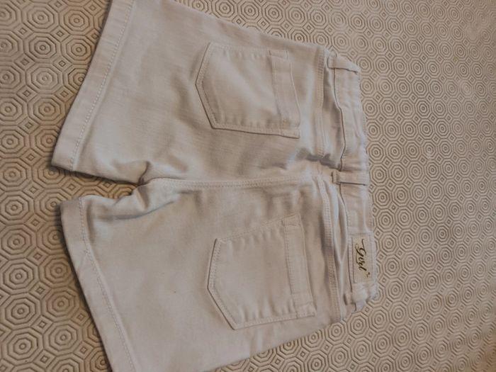 Short tex 7/8 ans blanc - photo numéro 5