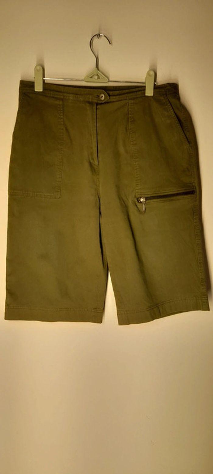 Short - bermuda vert homme - photo numéro 1