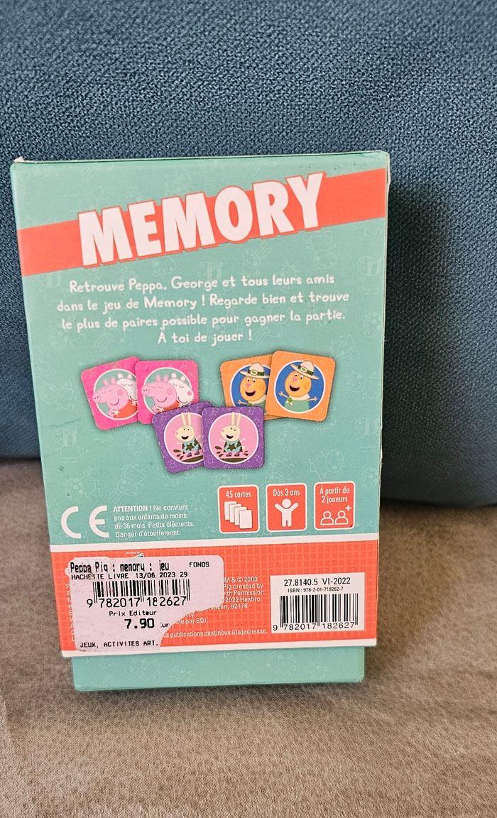 Memory Peppa Pig : jeu de paires - photo numéro 2