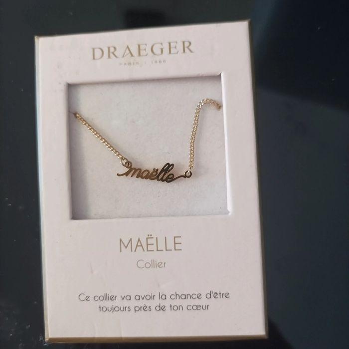 Collier prénom Maëlle - photo numéro 1