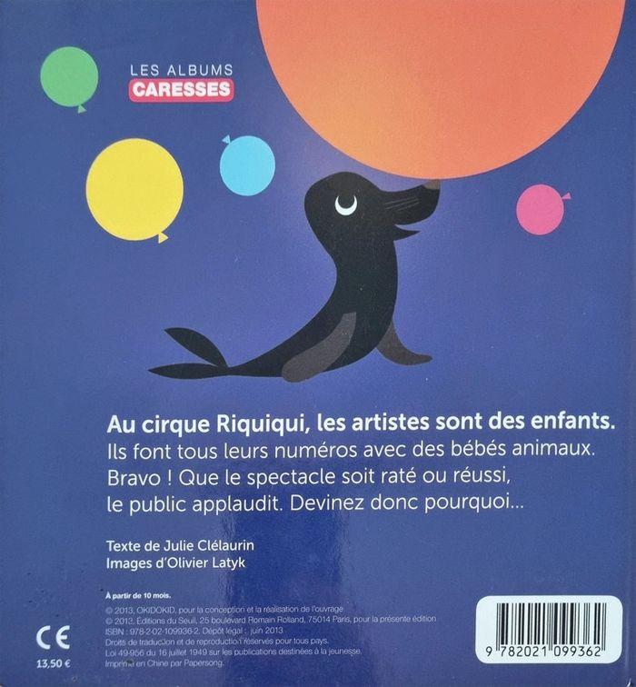 Livre Le cirque riquiqui - photo numéro 3