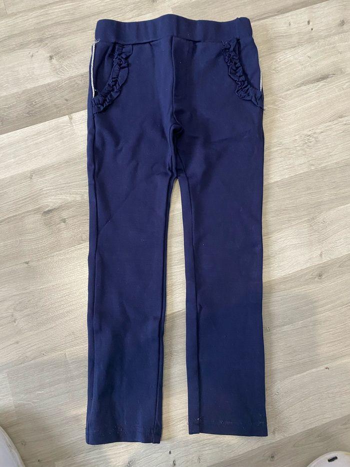 Pantalon bleu argent tissaia 4 ans - photo numéro 8