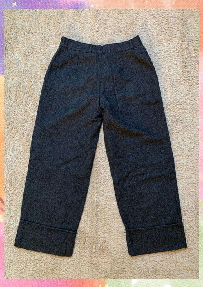 Pantalon 7/8 gris foncé - Orsay - Taille 38 - photo numéro 3