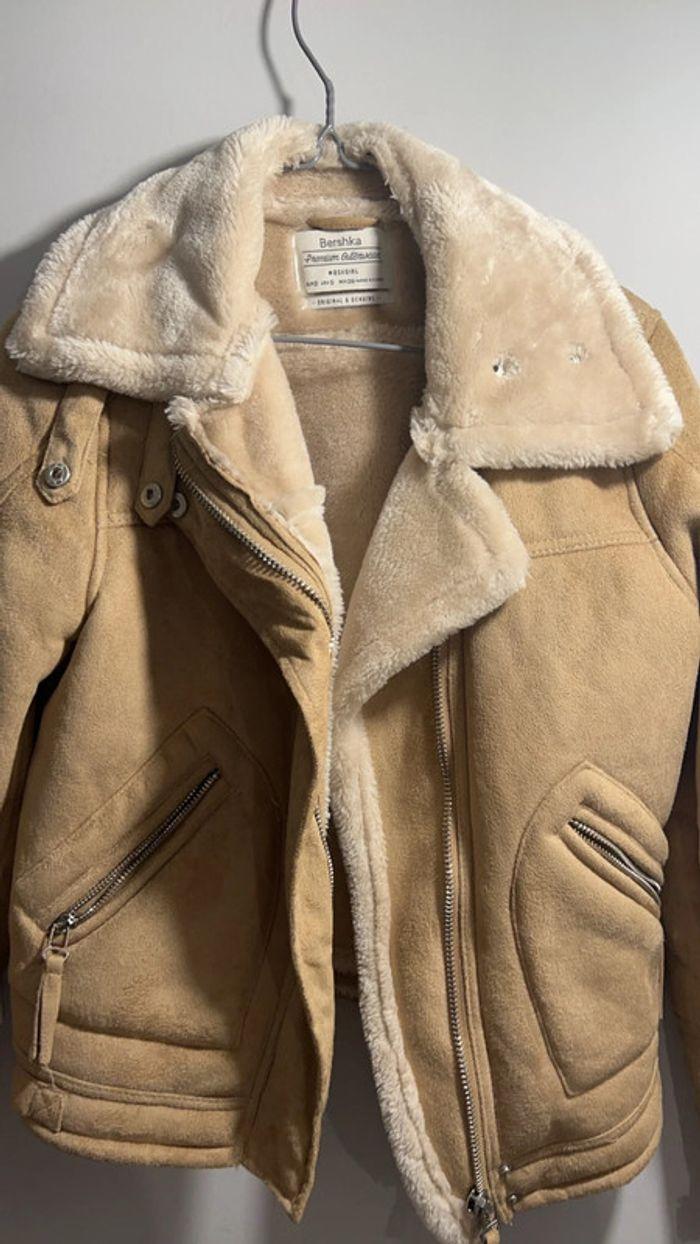 Veste marron beige - photo numéro 2