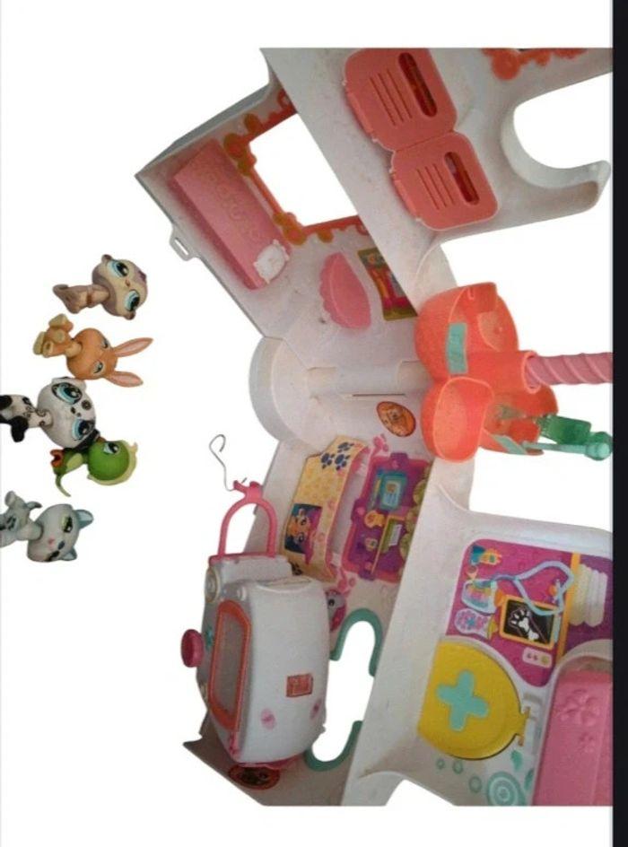 Hôpital Littlest Pet Shop LPS Rescue Tails Center Playset Petshop Hasbro - photo numéro 3