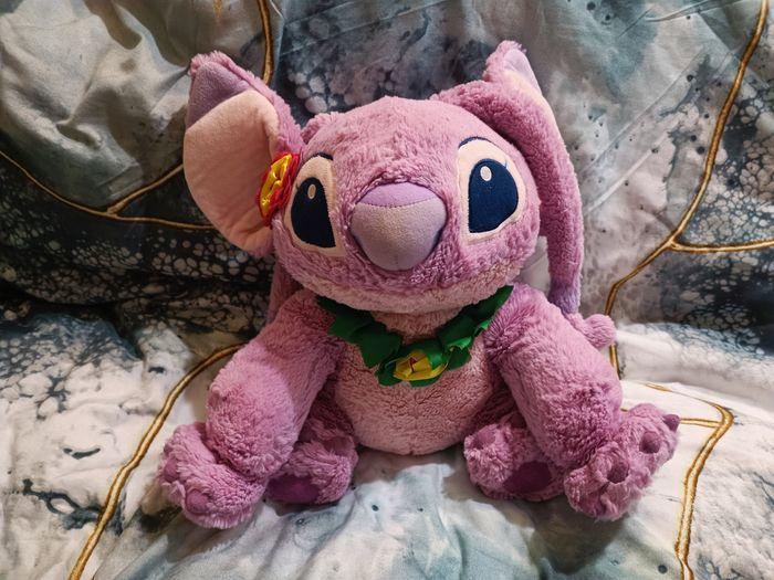 Grandes Peluches Stitch et Angel Disney - photo numéro 3