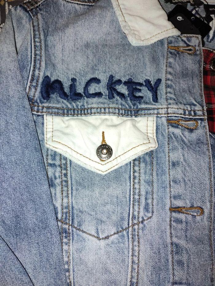 Veste en jeans Desigual Mickey Mouse XS - photo numéro 3