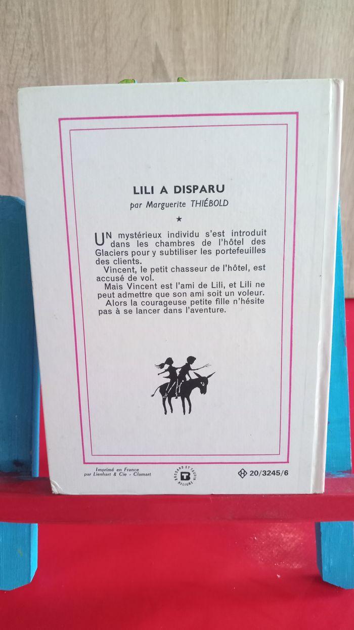 Lili a disparu, n° 297, 1968, bibliothèque rose - photo numéro 2