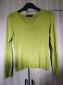 Pull vert anis / Citron 36 Zara