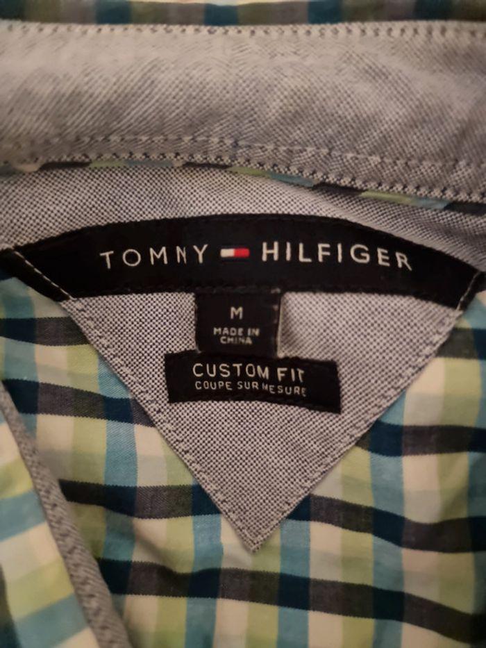 Très belle chemise à carreaux Tommy Hilfiger taille M - photo numéro 4