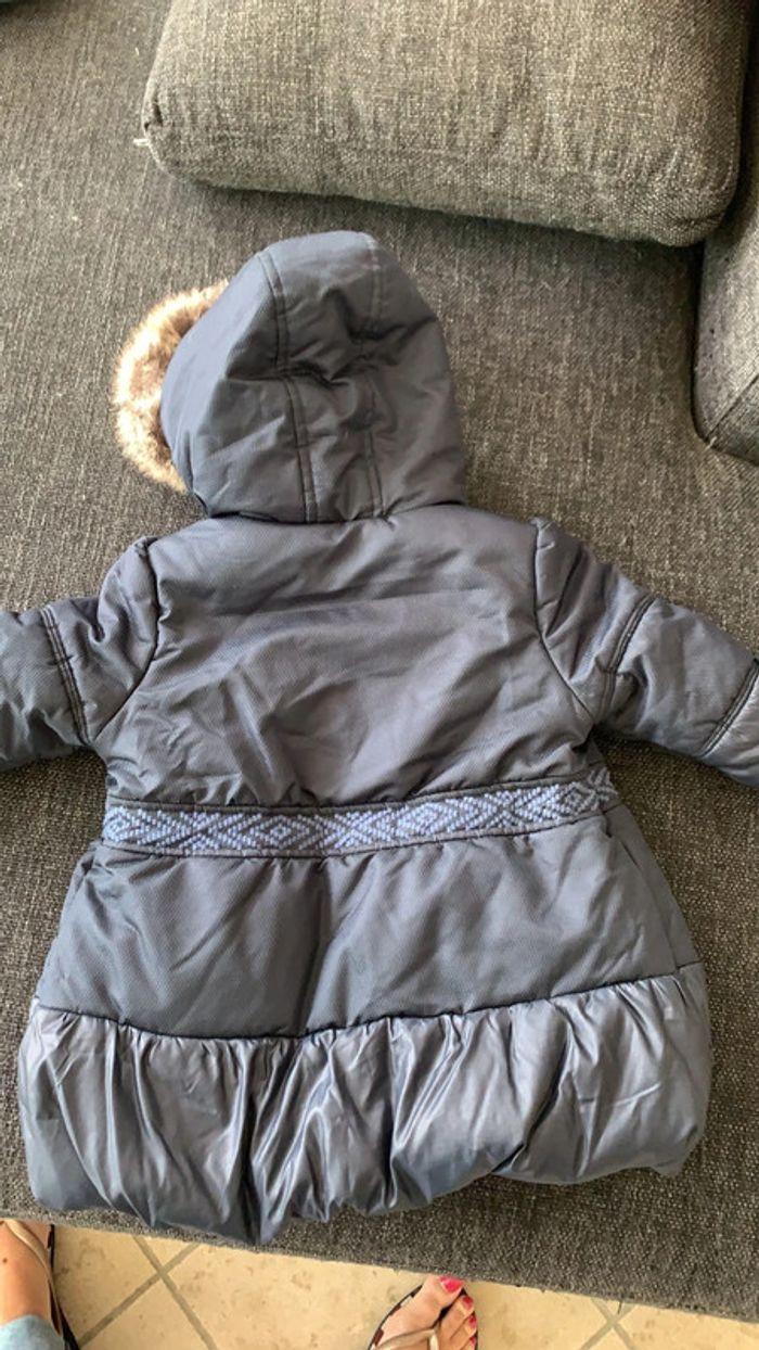 Parka chaude, Catimini, 18 mois en très bon état - photo numéro 4