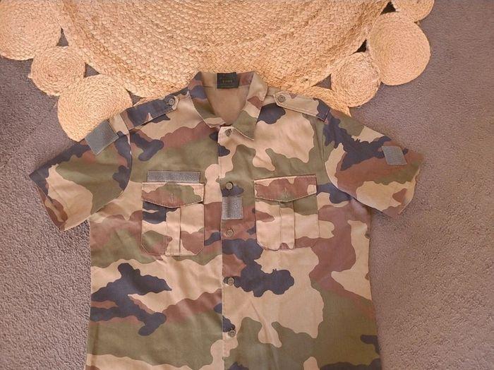 Chemise chasse militaire camouflage - photo numéro 2