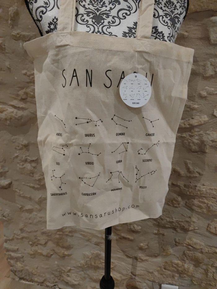 Tote bag San Saru beige - photo numéro 2