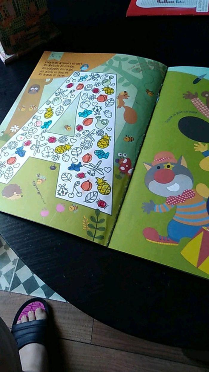 Lot de 2 livres de coloriage/activité. - photo numéro 4