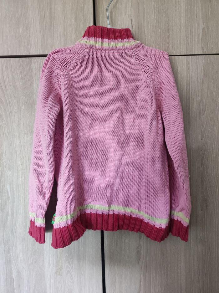 Pull rose Charlotte aux fraises 5 ans Kiabi - photo numéro 4