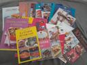 Lot de 16 livres de recettes