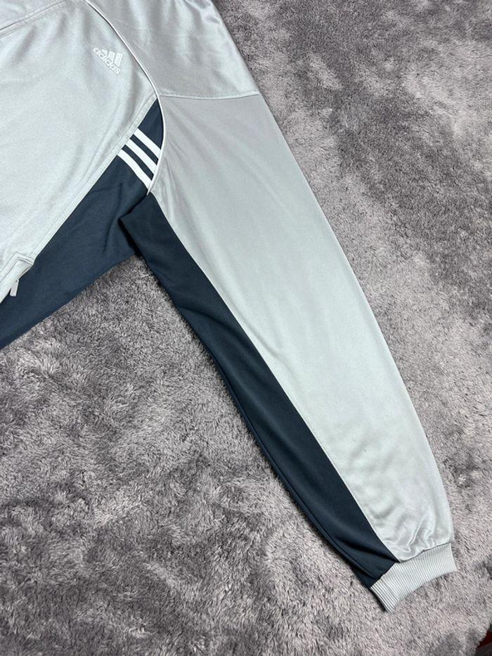 👕 Veste de Sport Adidas Vintage Gris Taille L 👕 - photo numéro 20