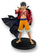 Figurine Luffy avec bras enflammé – 16 cm