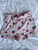 Short tape a l’oeil fraise