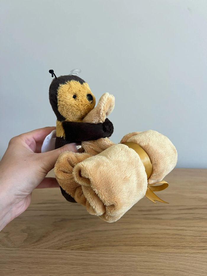 Doudou Couverture Abeille Bashful - Jellycat - photo numéro 3