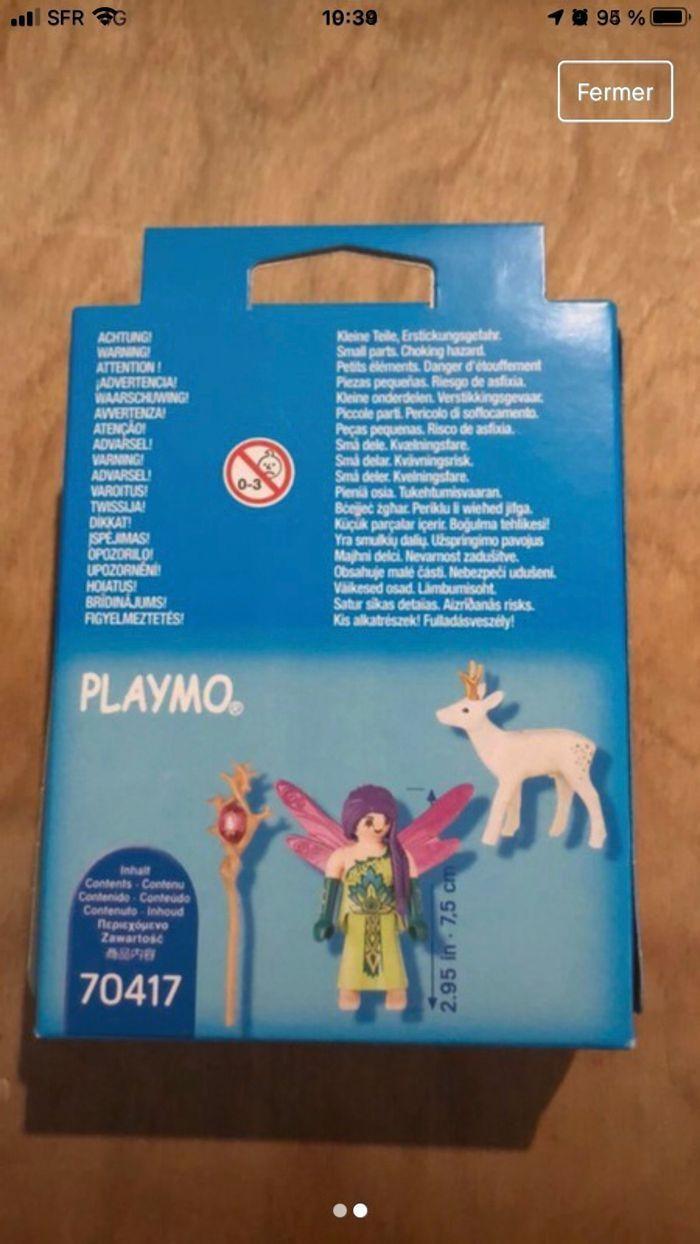 Playmobil Une Fée et son chevreuil - photo numéro 2