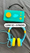 Lunii v2 + casque + 8 packs