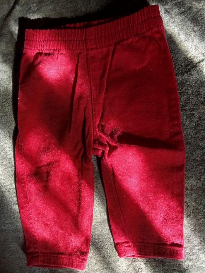 Pantalon bordeaux - photo numéro 2