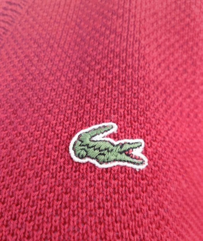 Pull Lacoste col V homme, peut être mixte - photo numéro 9