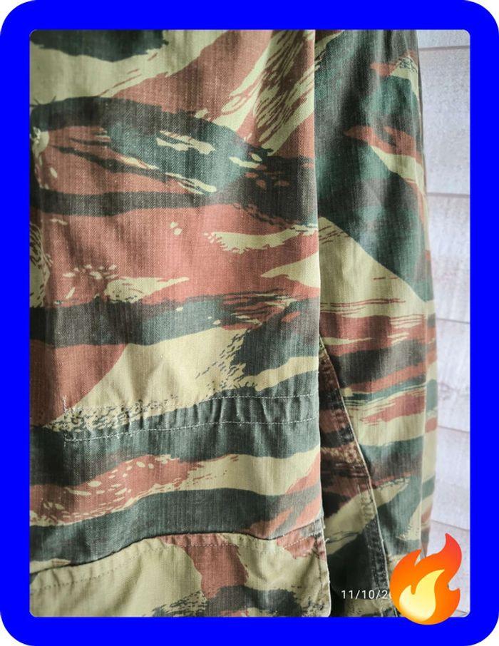 Rare veste militaire m47vintage camouflage lézard taille 38/40 - photo numéro 4