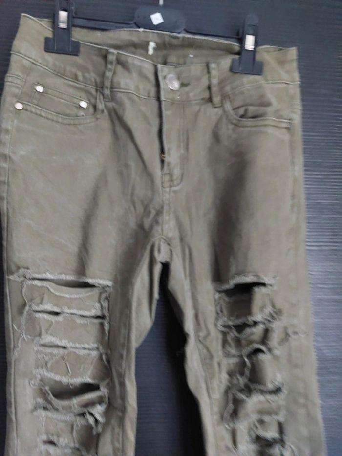 Pantalon kaki taille 34 - photo numéro 5