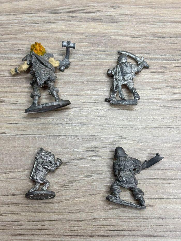 Lot de 4 figurines plomb AD&D planescape warhammer rpg - photo numéro 2