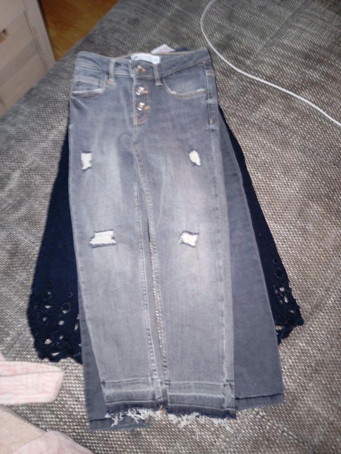 Lot pantalon fille Zara 6ans - photo numéro 4