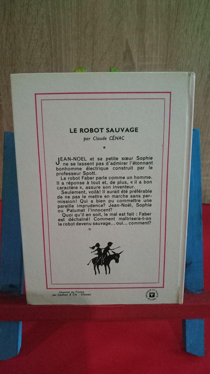 Le robot sauvage, 1966, n° 233, bibliothèque rose - photo numéro 2