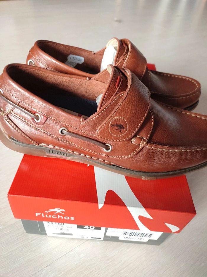 Mocassin bateau 39/40 marron Fluchos - photo numéro 4