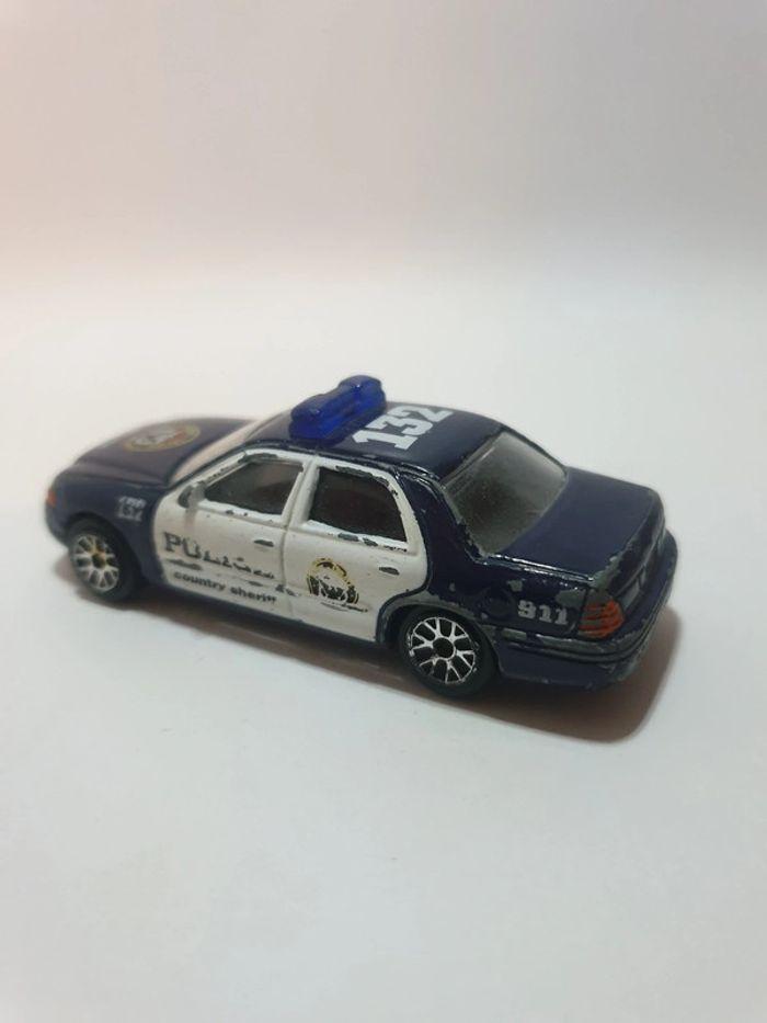 RealToy Ford Crown Victoria Police Anti Crime 132 Bleu/Blanc - photo numéro 10