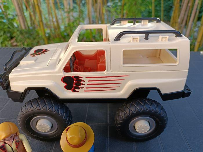 Playmobil Pick-Up 3219 Jeep Voiture Véhicules Vintage Klicky Aventuriers - photo numéro 4